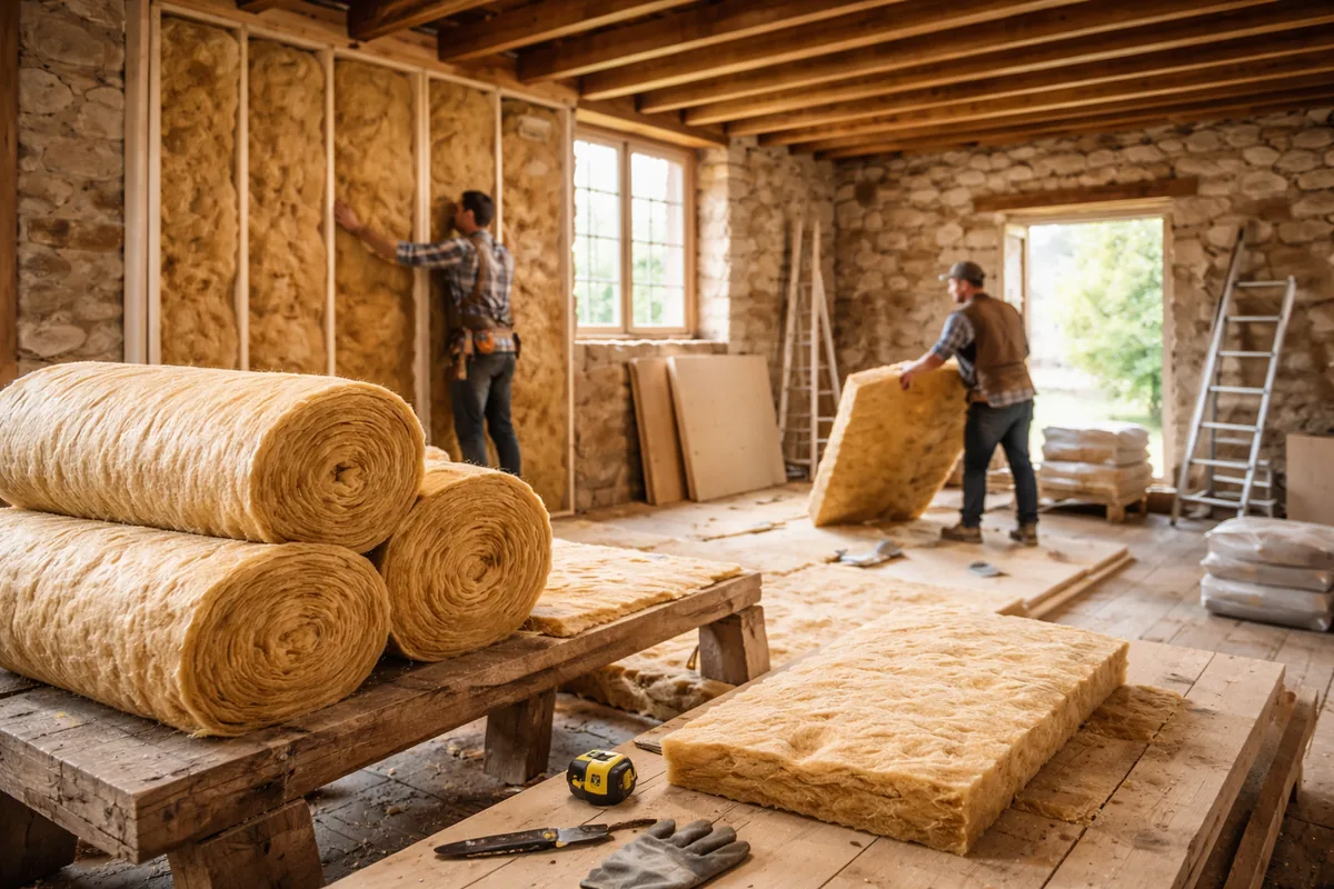 Comment choisir le bon type d'isolation pour une maison ancienne