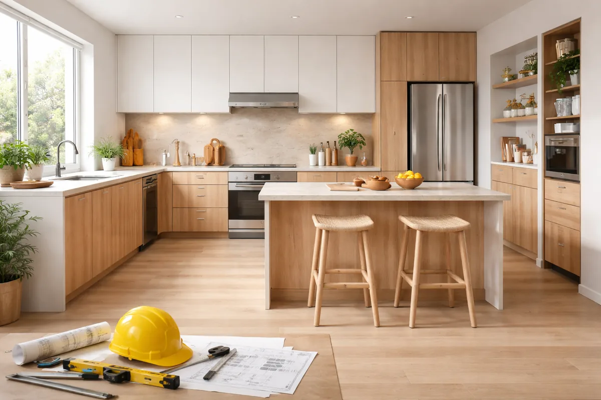 Quel budget prévoir pour rénover une cuisine de 15 m²